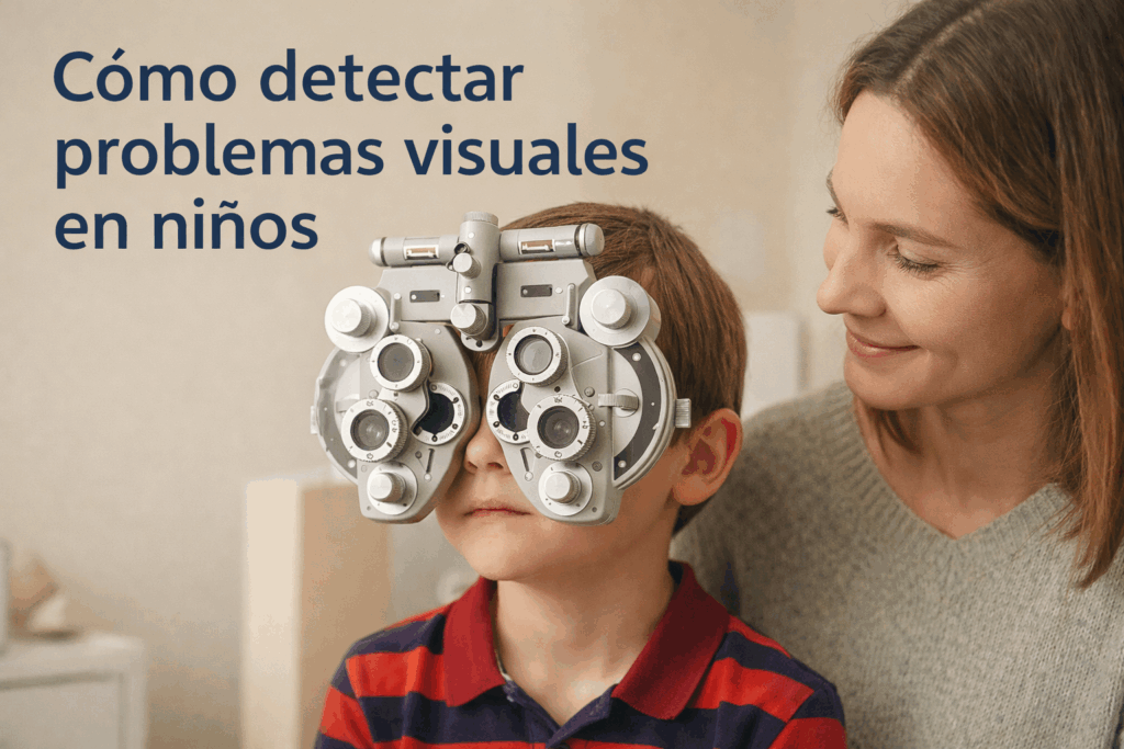 Cómo detectar problemas visuales en niños